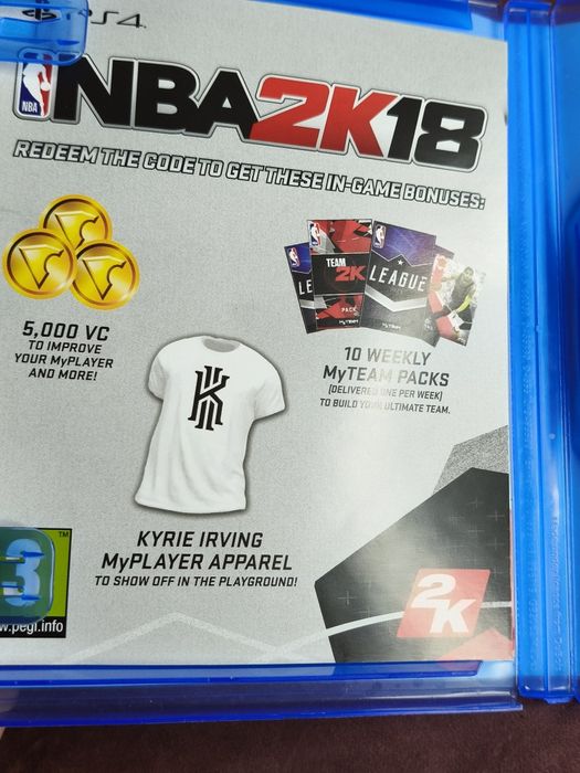 Stara gra komputerowa NBA2K18 na PS4 ¹³⁹