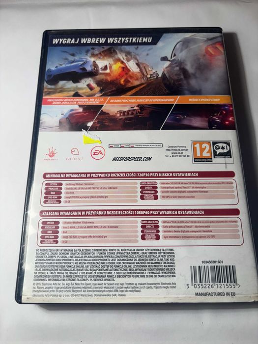 Gra Need for Speed Payback + Gratis