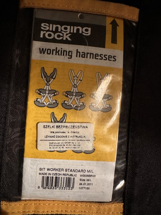 Uprząż Singing Rock Sit Worker Standard