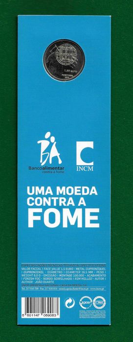 1,50 € Banco Alimentar Contra a Fome (FDC)