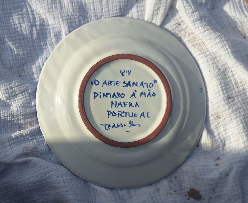 Prato decorativo Fazendeiras de Mafra