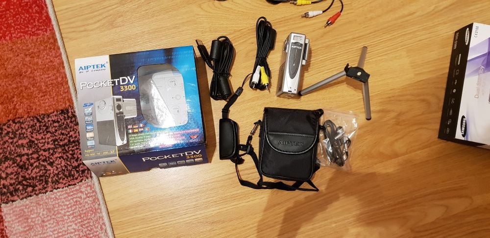 Câmera de filmar nova