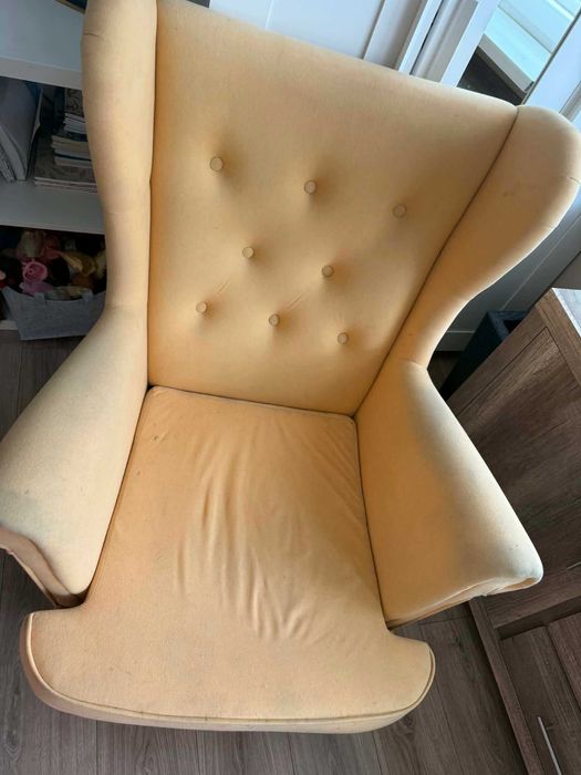 ikea fotel uszak