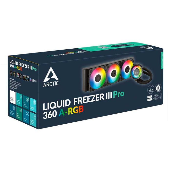 Cooler Arctic Liquid Freezer III Pro 360 A-RGB AIO – NOVO SELADO + FATURA