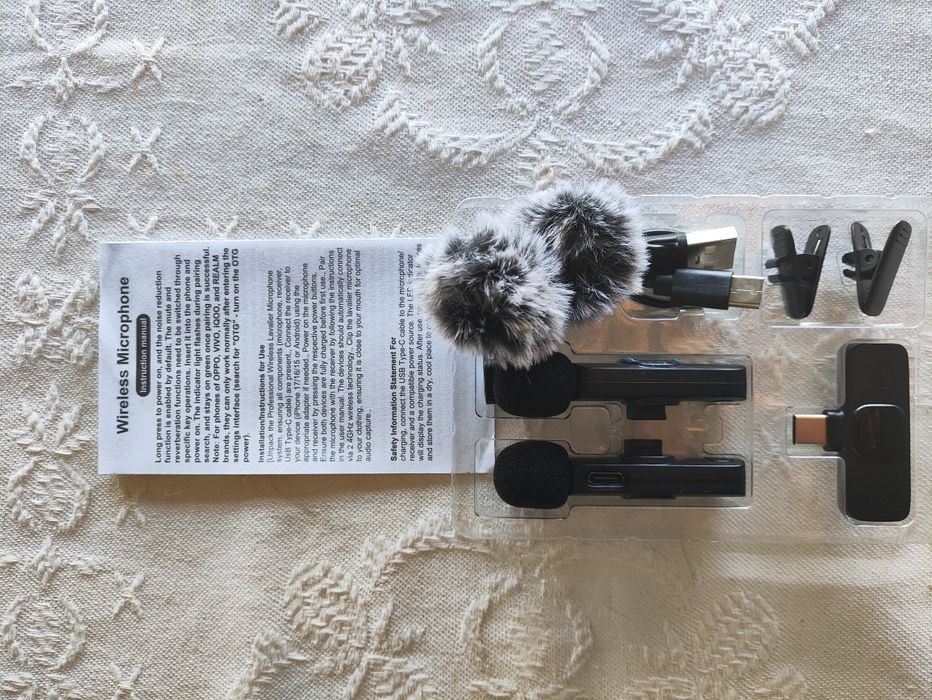 Microfone de Lapela Novo !