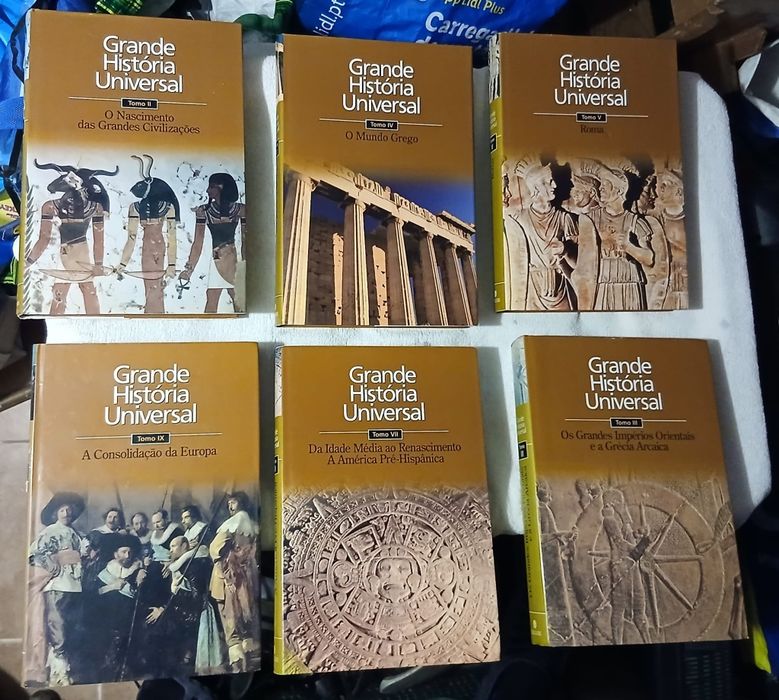 Coleção Antiga Grande História Universal  ver todas fotos