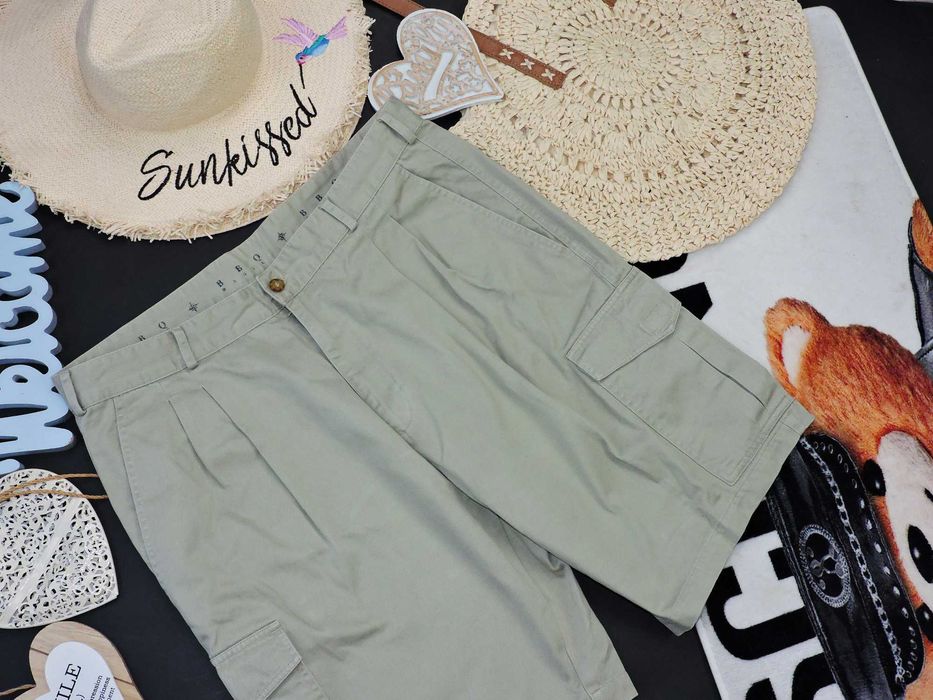 Bbq Spodenki męskie khaki bojówki 37 (Xl)
