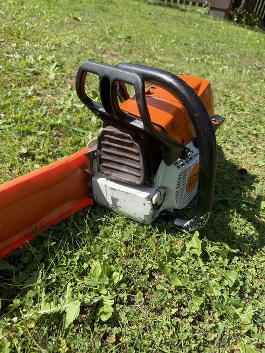 Piła/pilarka/przecinarka spalinowa do drewna stihl ms 461 6 koni bardzo mocna prowadnica 45cm stan bdb!