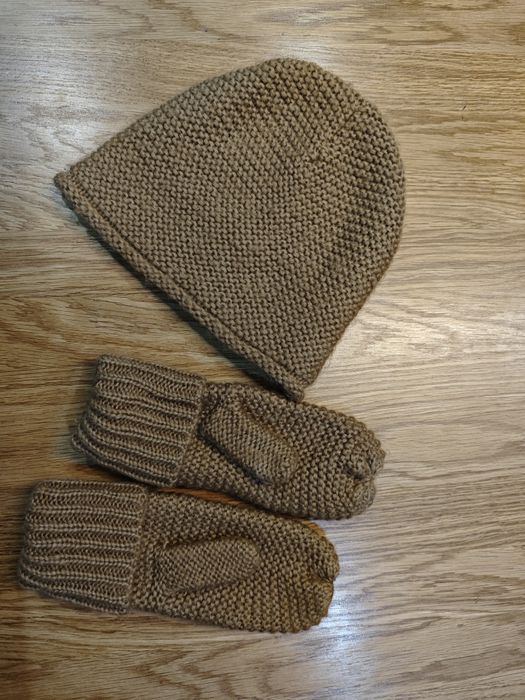 Zestaw czapka i rękawiczki Zara