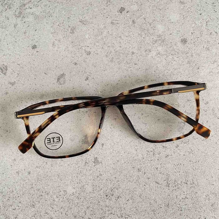 .Stylowe okulary, oprawki, unisex, etui w zestawie.materiał octan.