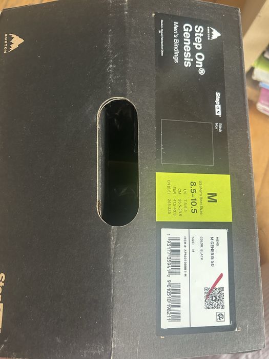 Burton wiązania step on Genesis rozmiar M