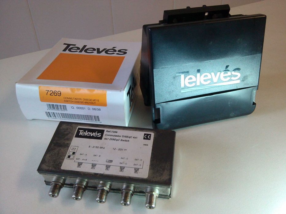 DISEQC 4x1 switch TELEVES 7269