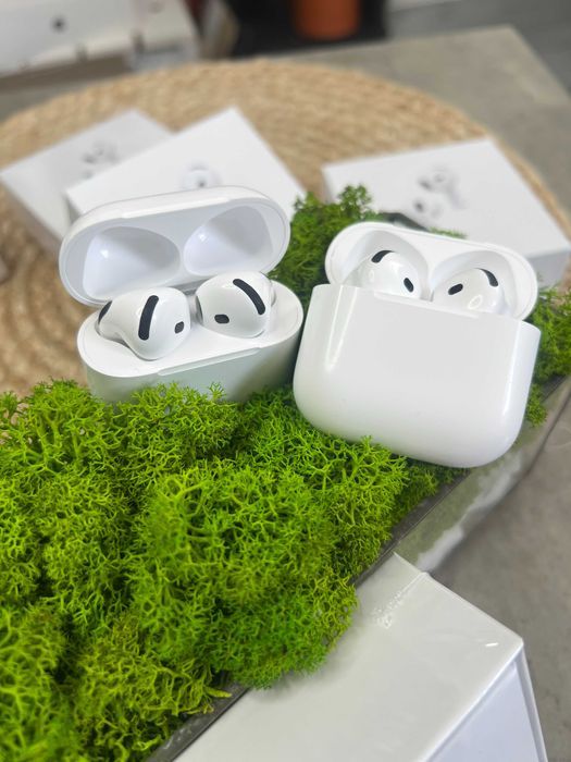 Люкс Якість Навушники Airpods 4 Бюджетна Версія з Чіпом Джеррі