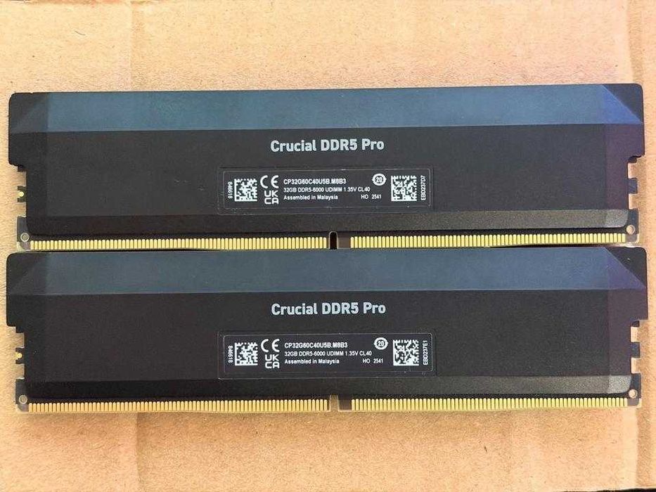 Crucial DDR5 Pro 64GB 2x32GB 6000MHz pamiec RAM