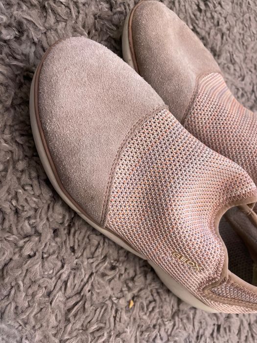 Buty sportowe Geox naturalny Zamsz oryginał