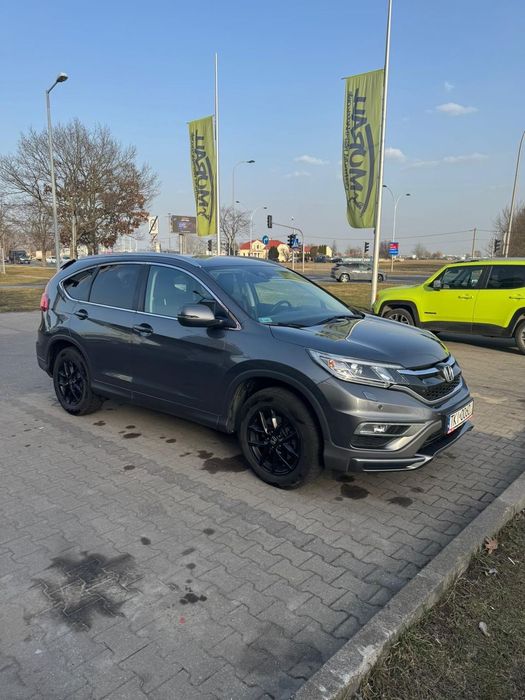 Honda CR-V Salon Polska, I właśc. bezwypadkowy, napęd 4x4, skóra, serwis ASO