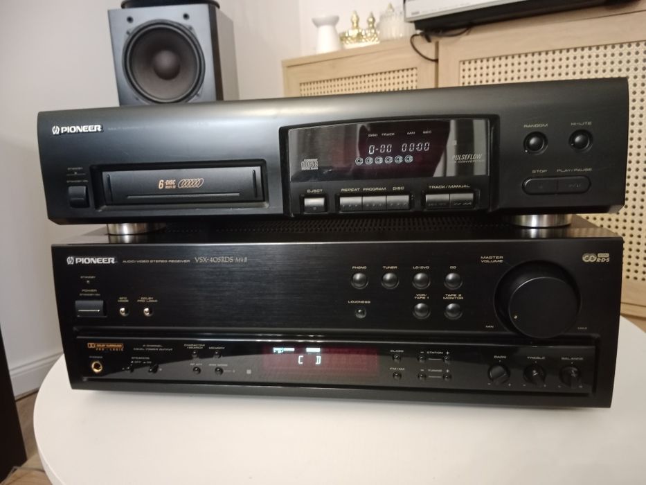 Pioneer vsx-405 rds mkll + zmieniarka 6cd pd-m426