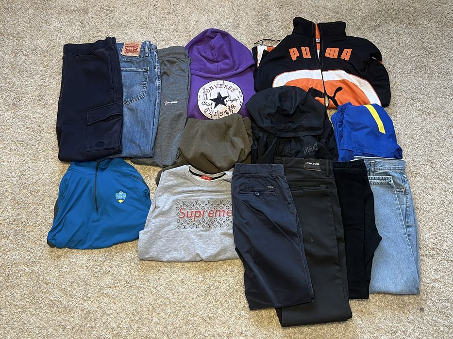 Пак речей. Штани Ср. Сompany, Вітровка Everlast, Вітровка Рита. Джинси Levis