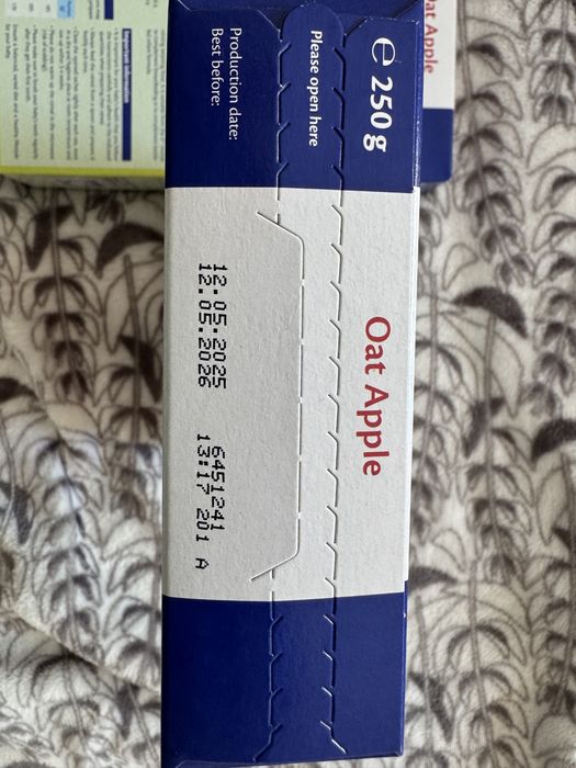 Каша молочная Hipp от 5 месяцев Органическая Овсяная с яблоком 250 г