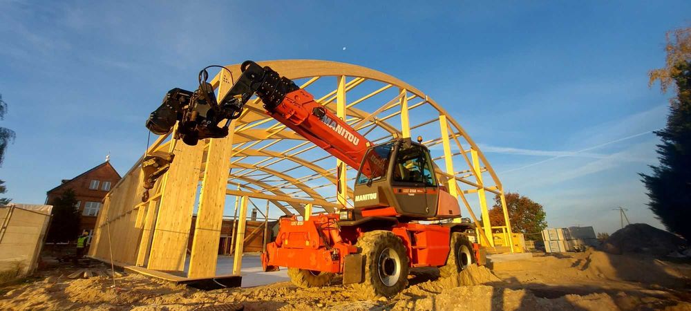 wynajem ładowarek teleskopowych Manitou