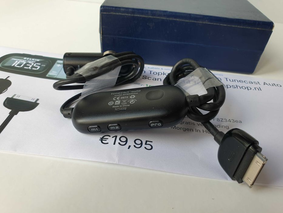 FM Belkin  Трансмітер 30pin  iPod та iPhone  Belkin F8Z343ea