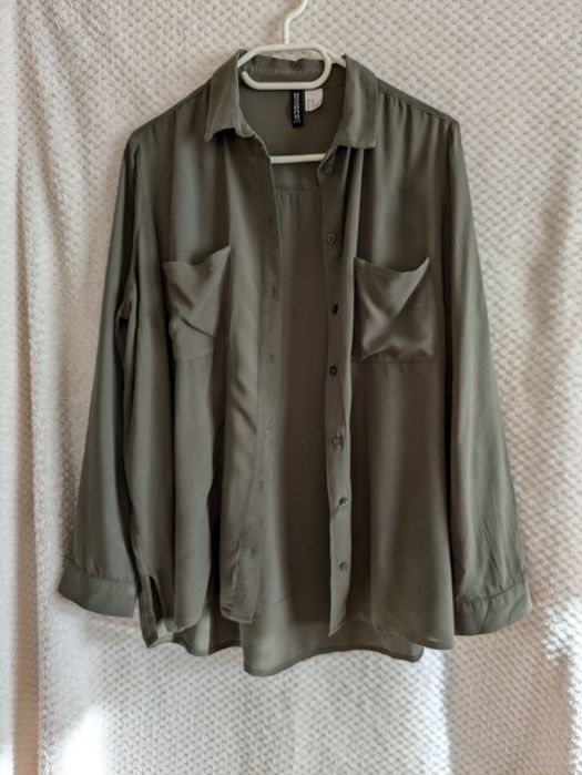 Koszula, bluzka damska z wiskozy. H&M. Rozmiar 40/42