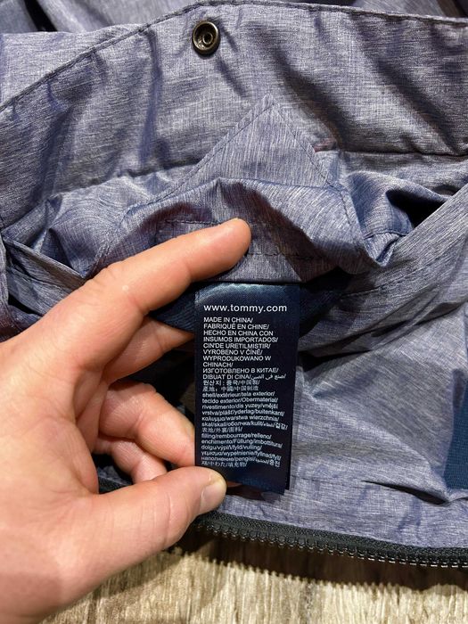 Męska kurtka Ocieplana TOMMY HILFIGER Dwustronna roz M  Stan idealny