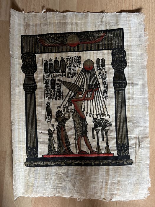 Papirus - Echnaton solarna ewolucja