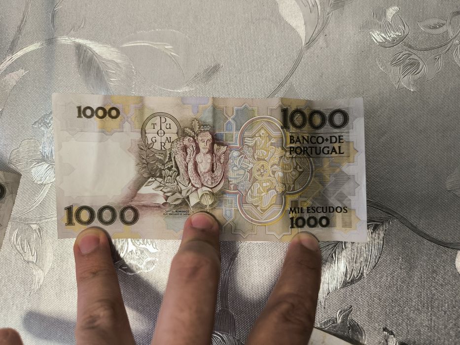 Notas de Escudo anos 80