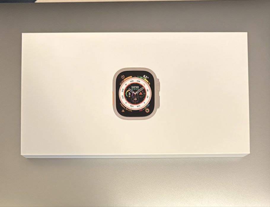 Apple Watch Ultra 49mm Titanium case gen 1 plus 2 paski gratis !