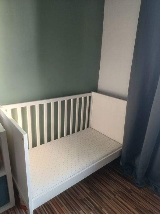 Łóżeczko ikea białe