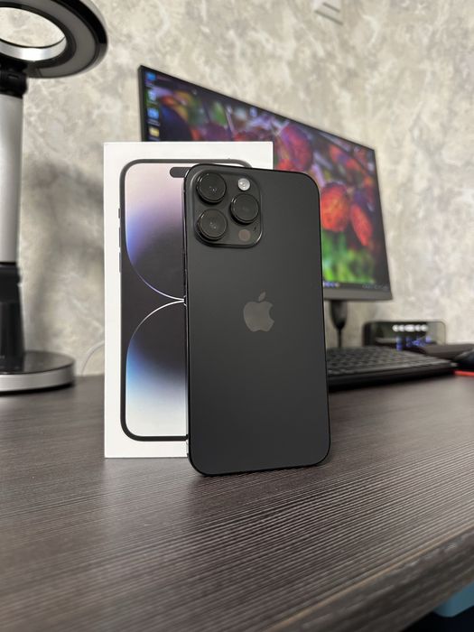 iPhone 14 Pro Max 128Gb • Идеал • Полный комплект • АКБ 82% • Айфон
