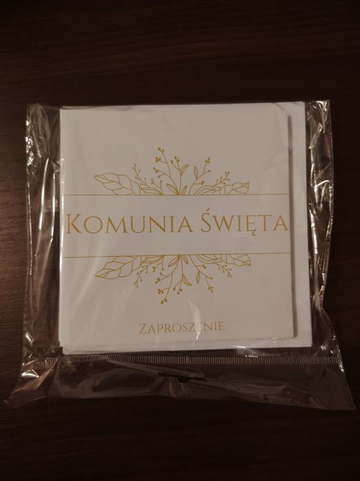 Zaproszenia na Komunię