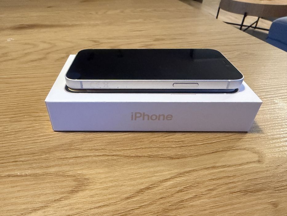 iPhone 12 mini, biały, 64GB+ 5 etui