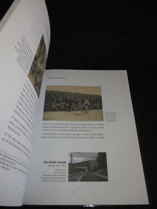 Livro Os Desportistas na Toponímia de Lisboa Teresa Sancha Pereira