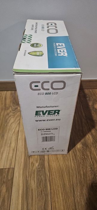 Zasilacz awaryjny UPS Ever 800 Eco LCD