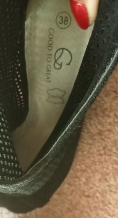 Sandały siateczkowe na obcasie,nowe, r.38