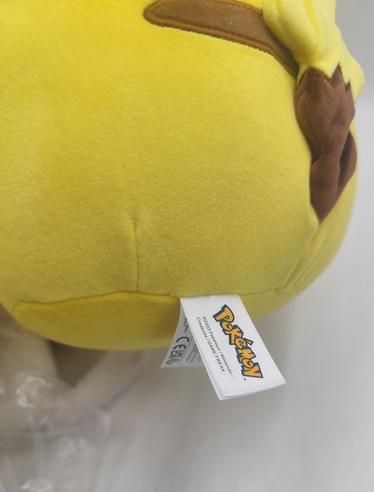 pikachu squishmallows 30 cm maskotka pluszak nowy z metka
