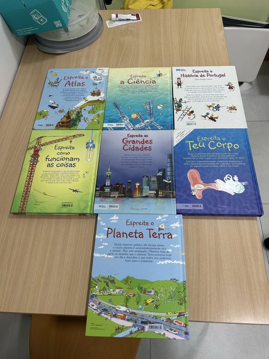 conjunto de livros