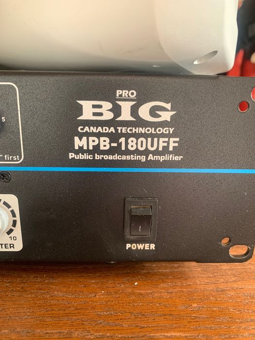 Підсилювач ARCTIC MPB-180UFF + 6 акустичних систем Inter-M CU-410F