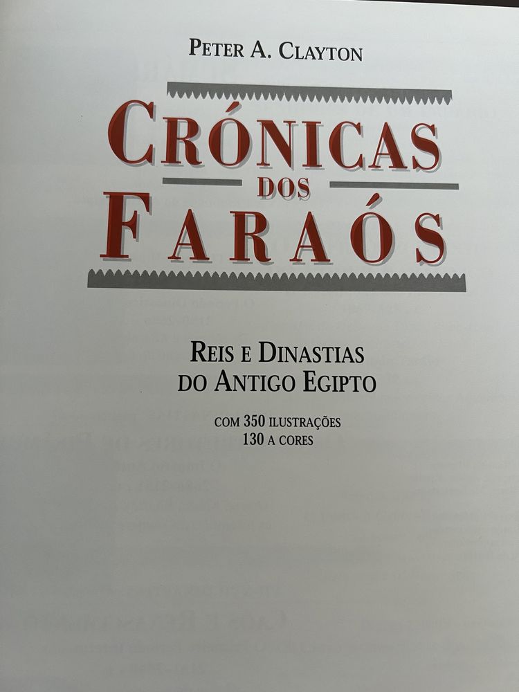 Dinastias do Egipto: Cronologia dos Faraós