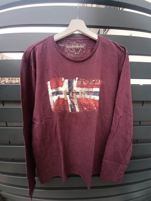 Napapijri koszulka t-shirt z długim rękawem damska