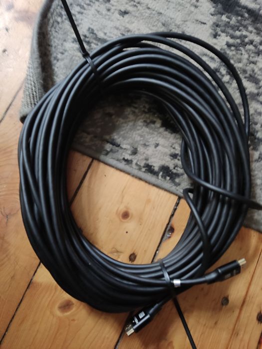 HDMI kabel 4K 30Hz eARC wzmacniacz 24 metry