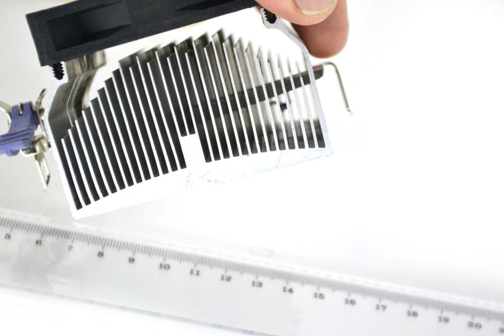 cooler AMD oryginalny Socket AM2 AM3 4pin Foxconn 80x80 sprawny cichy