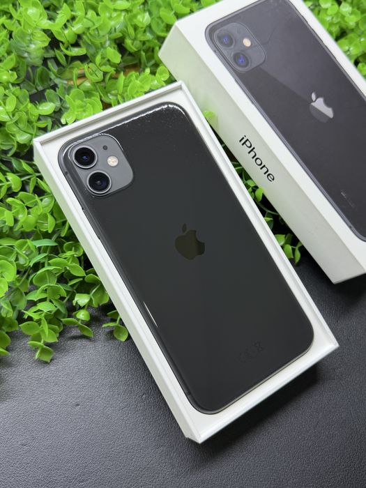 iPhone 11, 128gb, Black (Neverlock) Айфон 11 Черный #8104