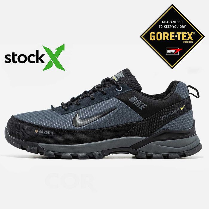 Мужские кроссовки Nike Rivah Gore-Tex Grey. Размеры 41-46