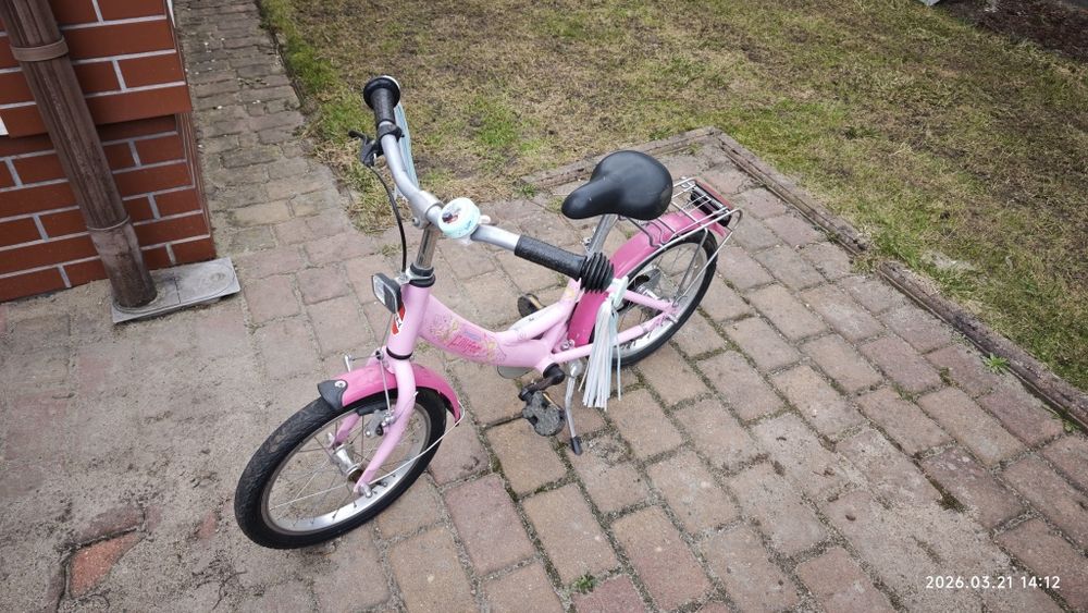 PUKY PRINCESSIN koła 16 różowy