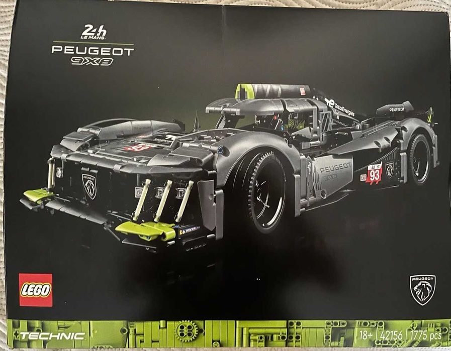 LEGO ОРИГІНАЛ Technic PEUGEOT 9X8 24H Le Mans Hybrid Hypercar