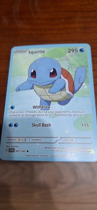Carta pokemon Squirtle