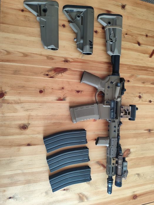 Kit completo airsoft gbbr/gbb oportunidade (ler anúncio pf)